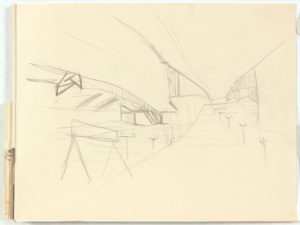 -Sketchbook 1 (Subway Study 5)-Graphite on Paper-8.375 x 10.875