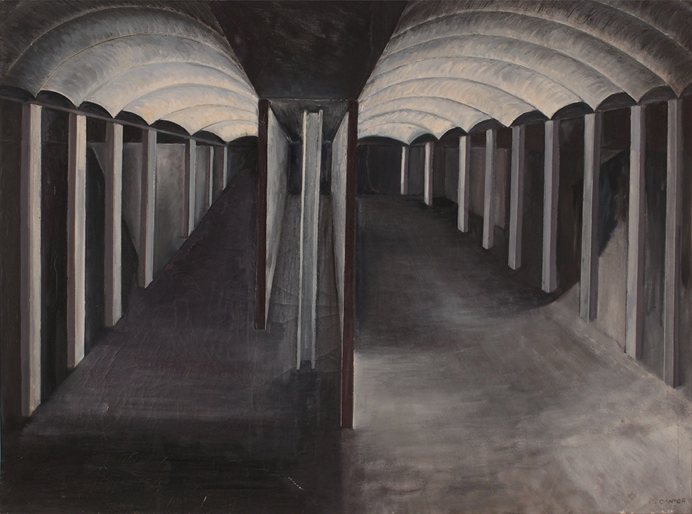 1953-Passage-Oil on Canvas-30” x 40.0625”